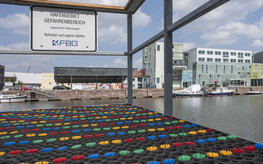 Erneuerung der Steganlagen im Schaufenster Fischereihafen