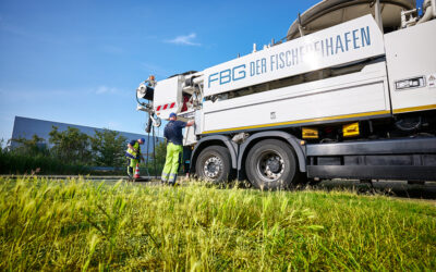 Großreinemachen im Hauptsammler